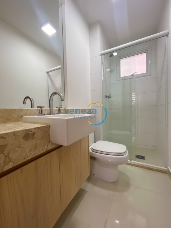 Apartamento para locação no bairro Gleba Palhano de Londrina com 81.62m<sup>2</sup> útil, 3 quartos, 1 vaga de garagem