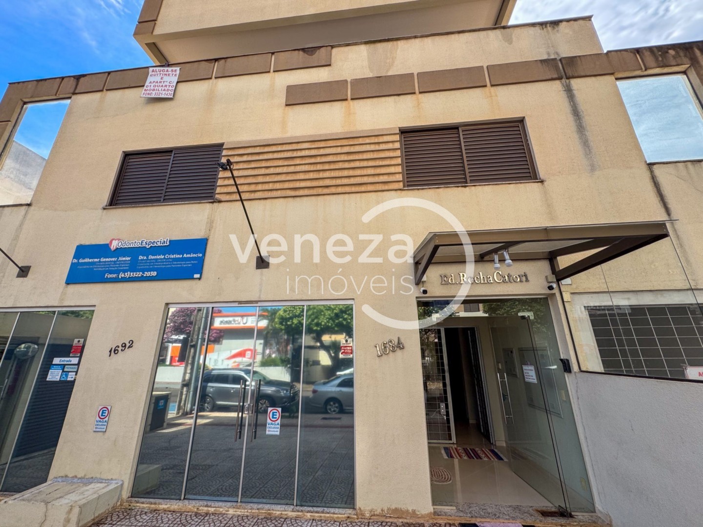 Apartamento para locacao no Centro em Londrina com 35m² por R$ 1.600  - Foto 1