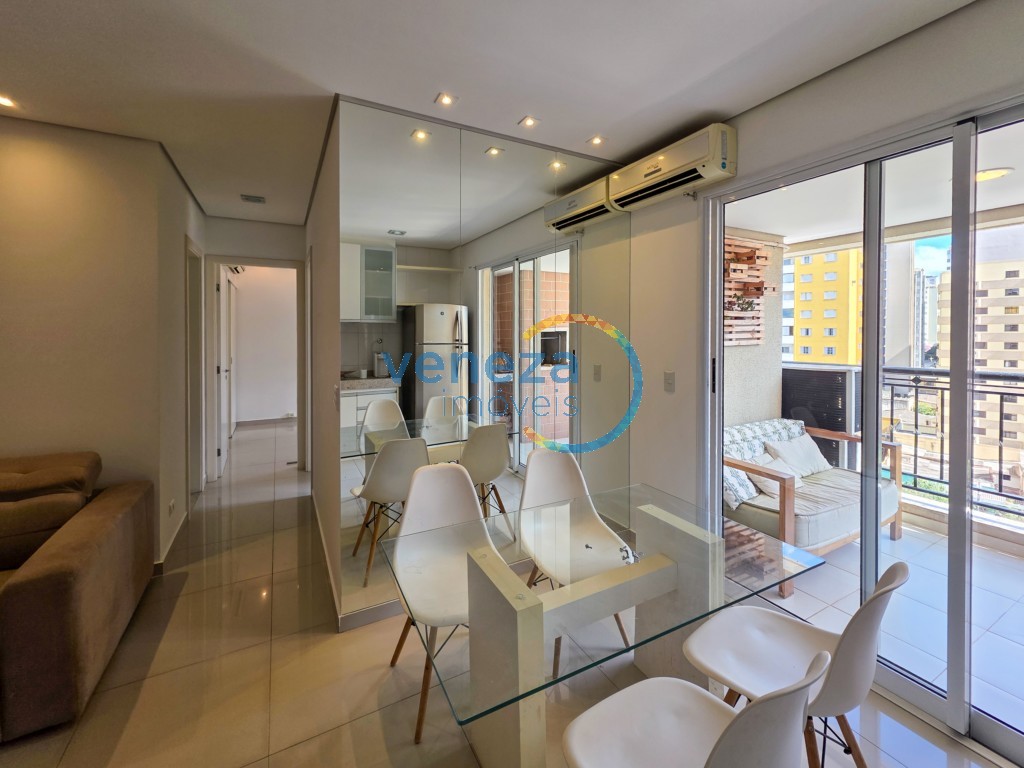 Apartamento para locação no bairro Centro de Londrina com 56.2m<sup>2</sup> útil, 2 quartos, 1 vaga de garagem - Foto 6