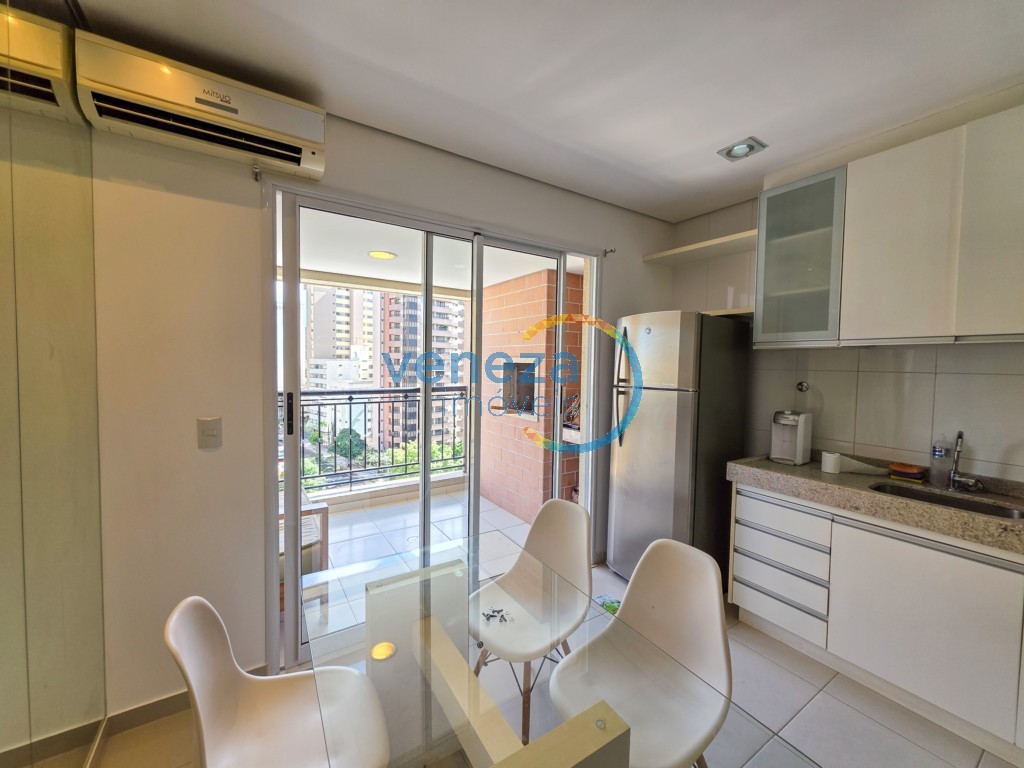 Apartamento para locação no bairro Centro de Londrina com 56.2m<sup>2</sup> útil, 2 quartos, 1 vaga de garagem - Foto 9