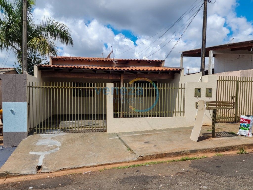 Casa Residencial para locacao no Paris em Londrina com 86m² por R$ 1.100,00