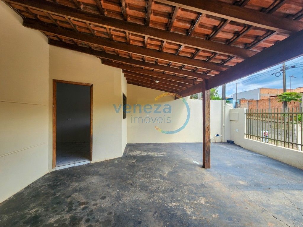 Casa Residencial para locacao no Paris em Londrina com 86m² por R$ 1.100,00