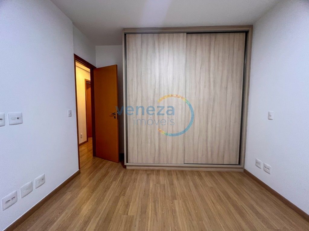 Apartamento para locação no bairro Gleba Palhano de Londrina com 79m<sup>2</sup> útil, 2 quartos, 2 vagas de garagem