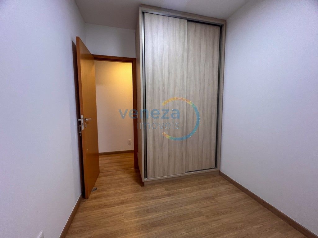 Apartamento para locação no bairro Gleba Palhano de Londrina com 79m<sup>2</sup> útil, 2 quartos, 2 vagas de garagem