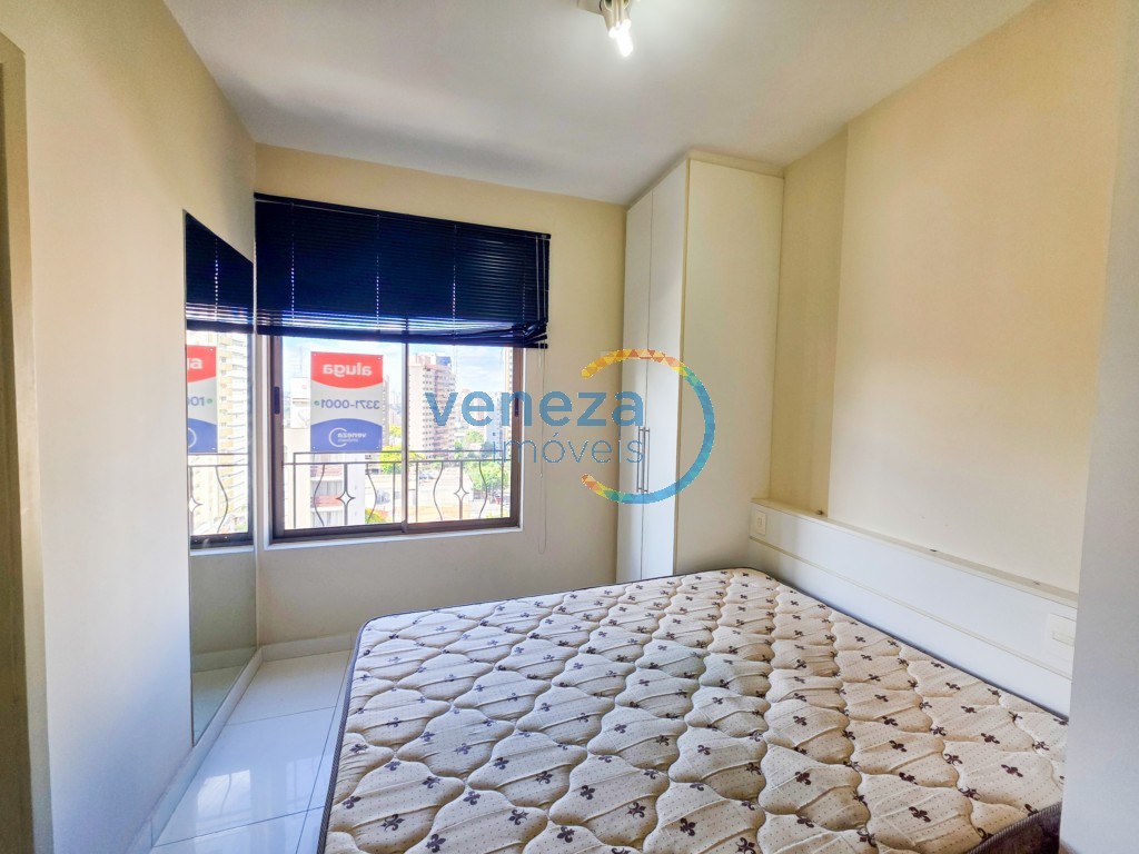 Apartamento para locacao no Centro em Londrina com 56,62m² por R$ 1.500,00