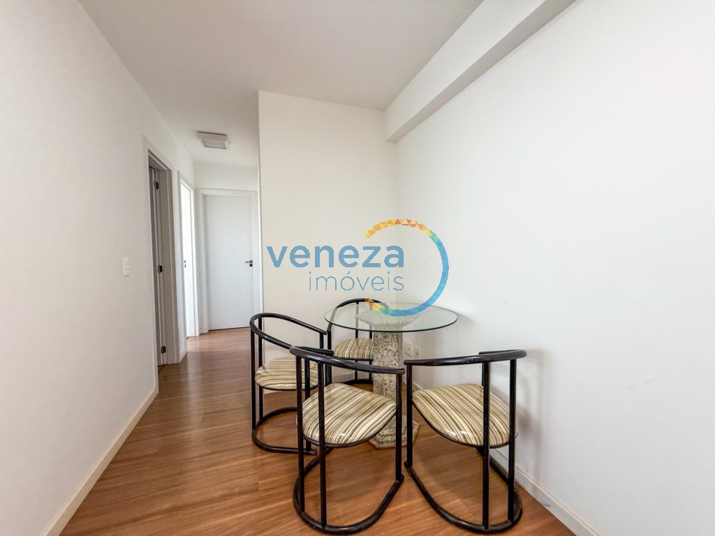Apartamento para locação no bairro Tatiani de Londrina com 67m<sup>2</sup> útil, 3 quartos, 1 vaga de garagem