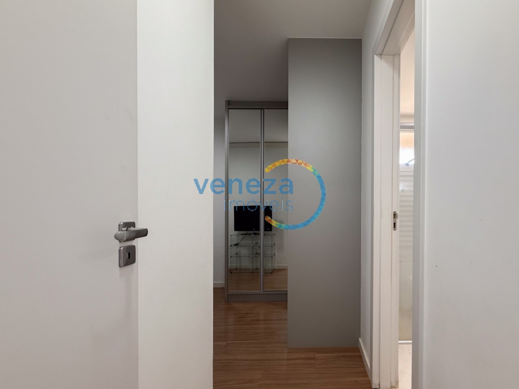 Apartamento para locação no bairro Tatiani de Londrina com 67m<sup>2</sup> útil, 3 quartos, 1 vaga de garagem