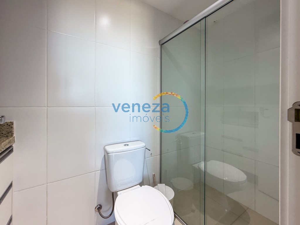 Apartamento para locação no bairro Tatiani de Londrina com 67m<sup>2</sup> útil, 3 quartos, 1 vaga de garagem