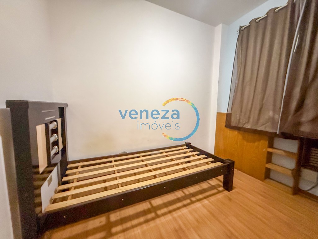Apartamento para locação no bairro Centro de Londrina com 25.62m<sup>2</sup> útil, 1 quarto