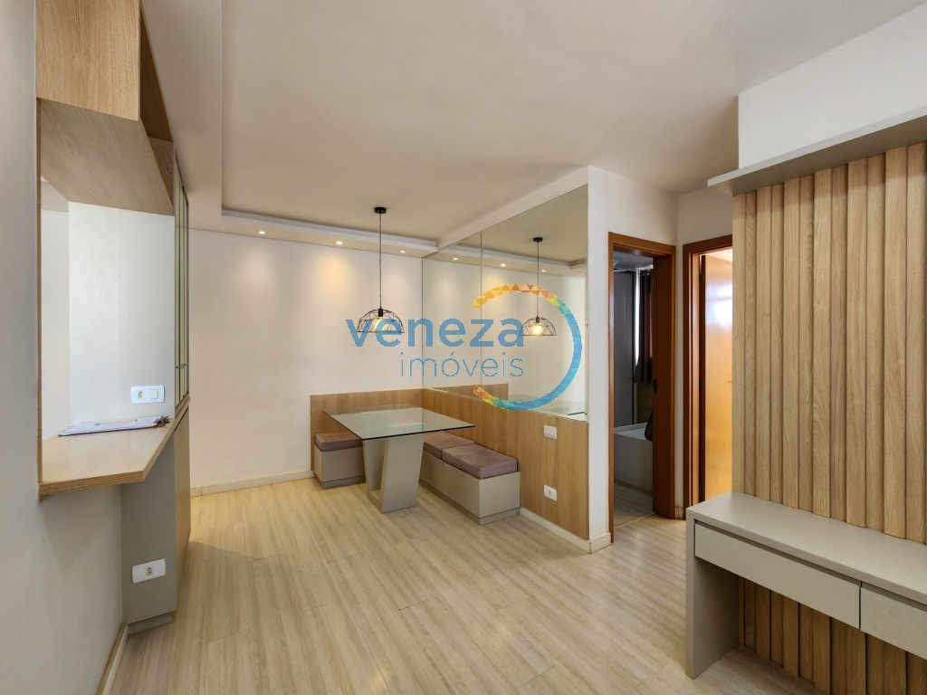 Apartamento para locacao no Gleba Palhano em Londrina com 66,07m² por R$ 2.437,50