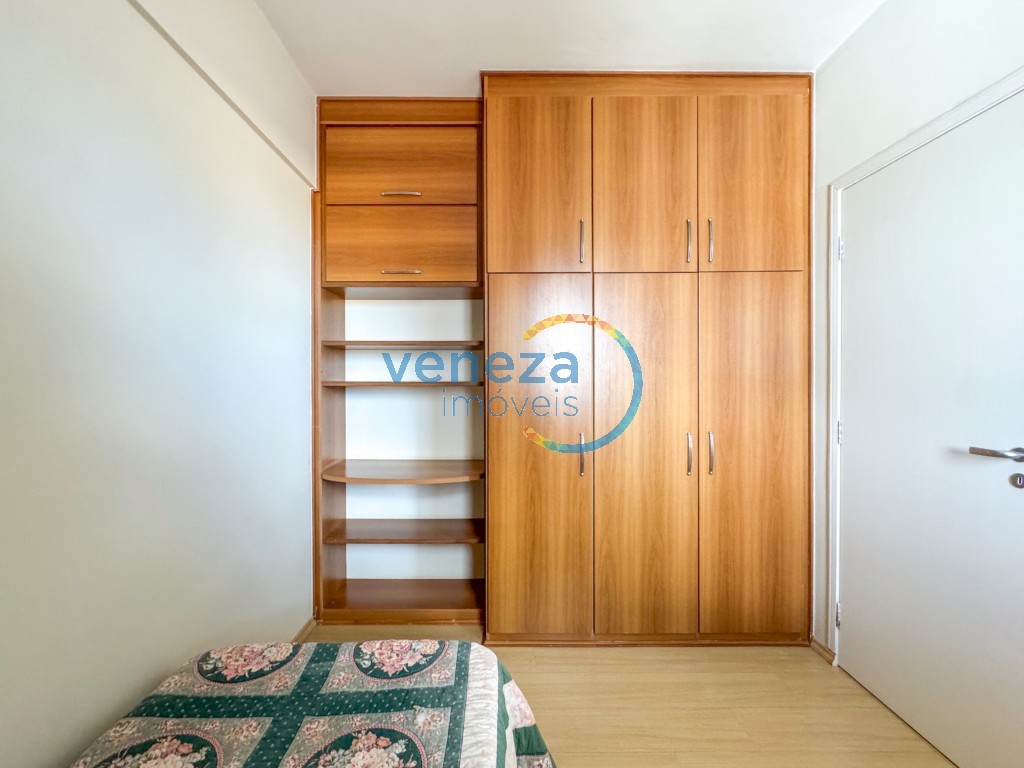 Apartamento para locação no bairro Centro de Londrina com 74.35m<sup>2</sup> útil, 3 quartos, 1 vaga de garagem