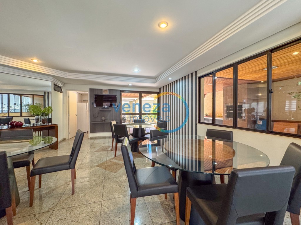 Apartamento para locação no bairro Centro de Londrina com 74.35m<sup>2</sup> útil, 3 quartos, 1 vaga de garagem