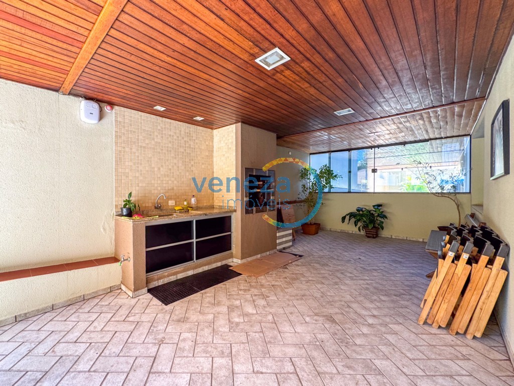 Apartamento para locação no bairro Centro de Londrina com 74.35m<sup>2</sup> útil, 3 quartos, 1 vaga de garagem