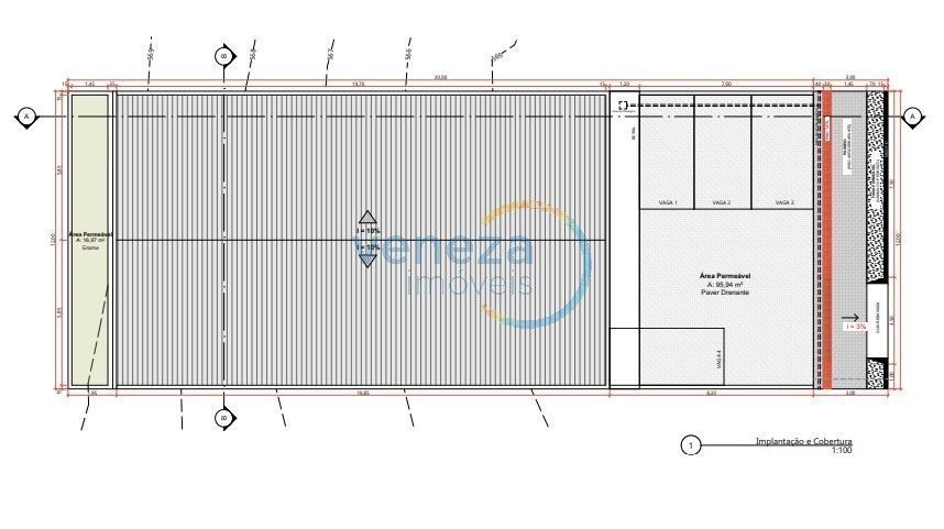 Barracão para locação no bairro Portal de Versalhes de Londrina com 240m<sup>2</sup> útil