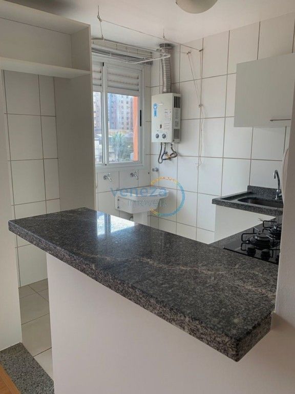Apartamento à venda no bairro Centro de Londrina com 45.95m<sup>2</sup> útil, 2 quartos, 1 vaga de garagem