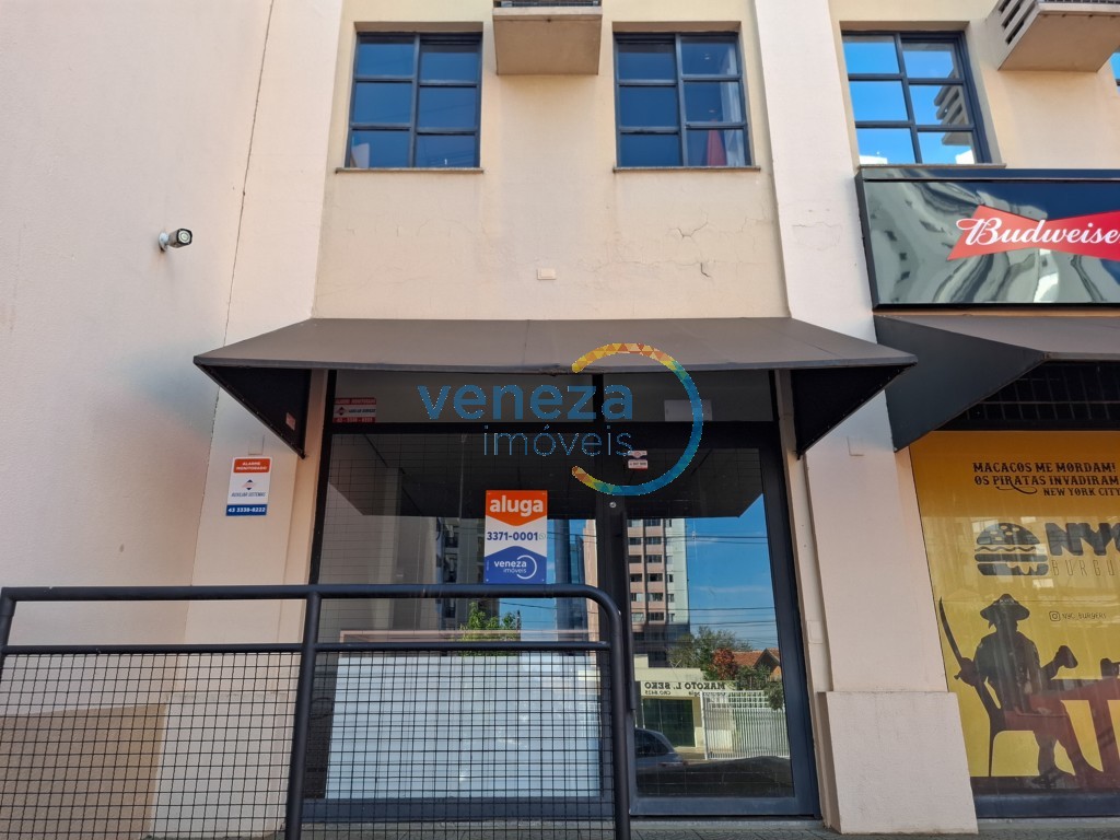 Barracão salão loja para locacao no Centro em Londrina com 52m² por R$ 2.250,00