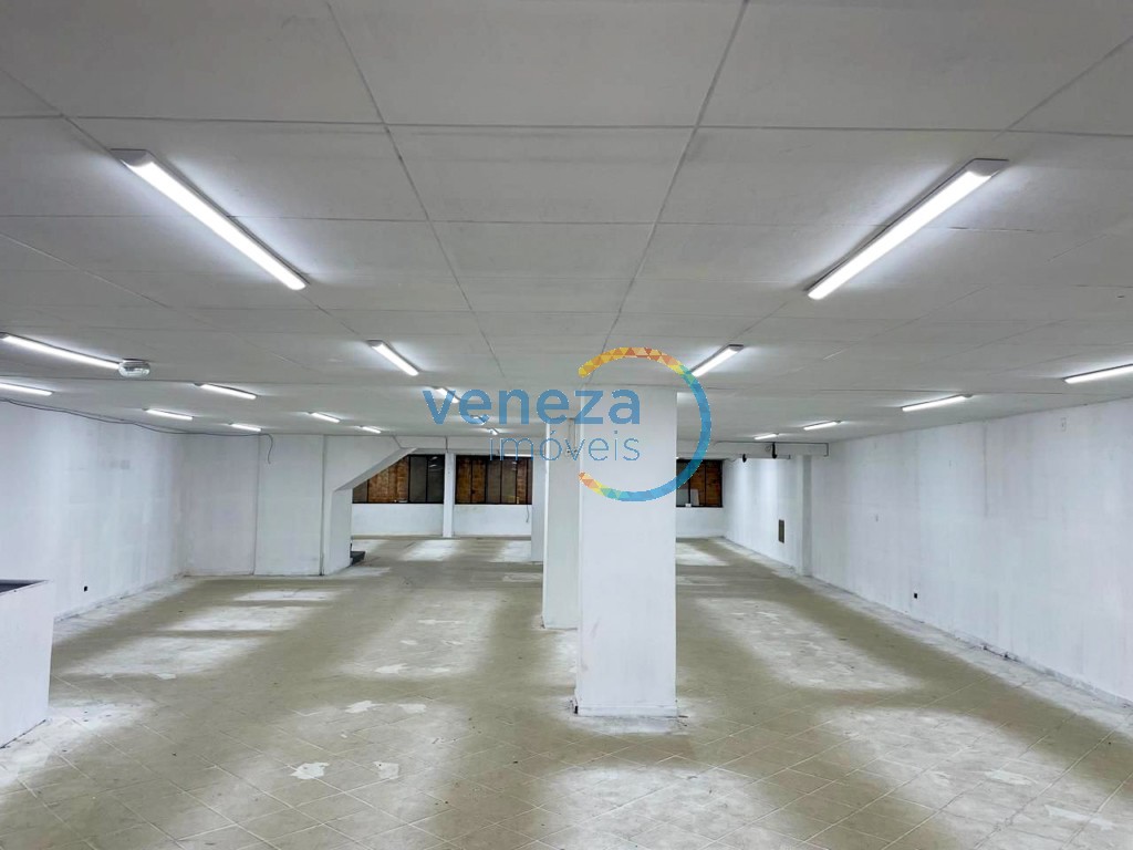 Salão-loja para locação no bairro Centro de Londrina com 874m<sup>2</sup> útil