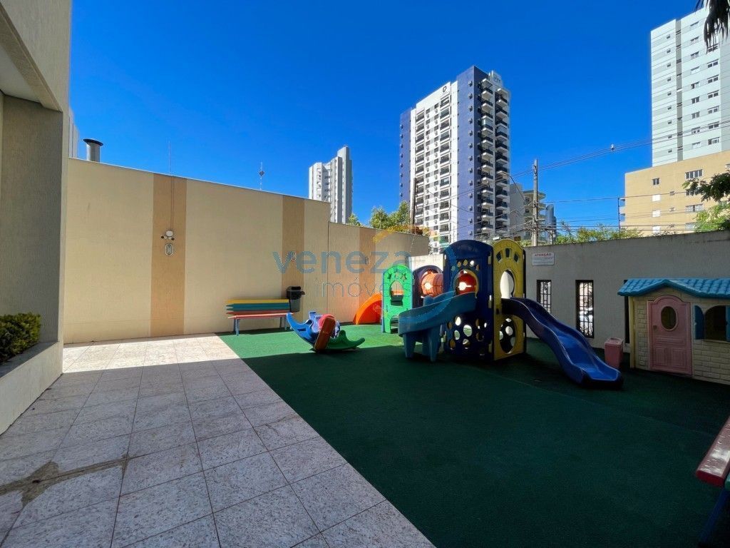 Apartamento para locação no bairro Centro de Londrina com 105.87m<sup>2</sup> útil, 3 quartos, 2 vagas de garagem