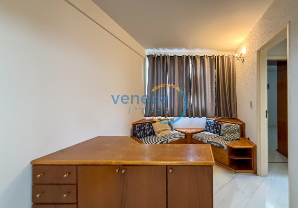 Apartamento para locação no bairro Centro de Londrina com 32.76m<sup>2</sup> útil, 1 quarto, 1 vaga de garagem - Foto 4