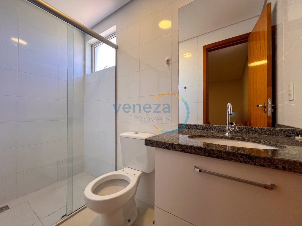 Apartamento à venda no bairro Gaion de Londrina com 80.68m<sup>2</sup> útil, 3 quartos, 1 vaga de garagem