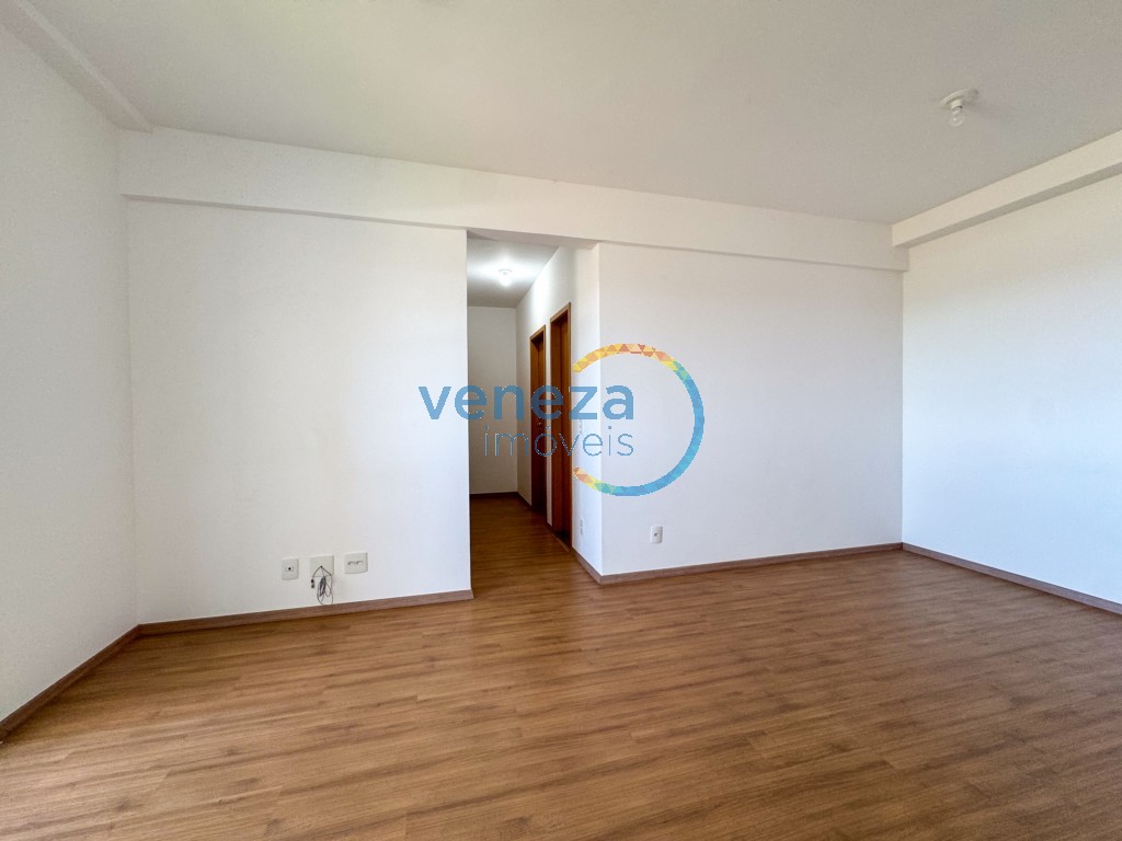 Apartamento para locação no bairro Gleba Palhano de Londrina com 68.89m<sup>2</sup> útil, 3 quartos, 2 vagas de garagem