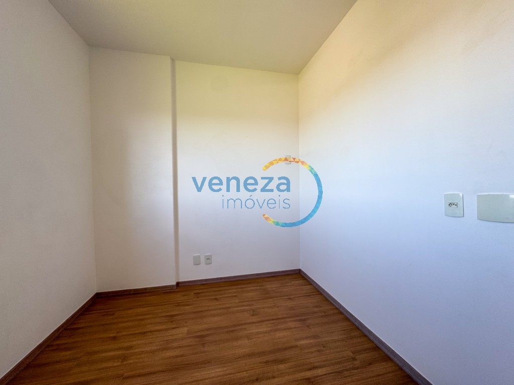 Apartamento para locação no bairro Gleba Palhano de Londrina com 68.89m<sup>2</sup> útil, 3 quartos, 2 vagas de garagem