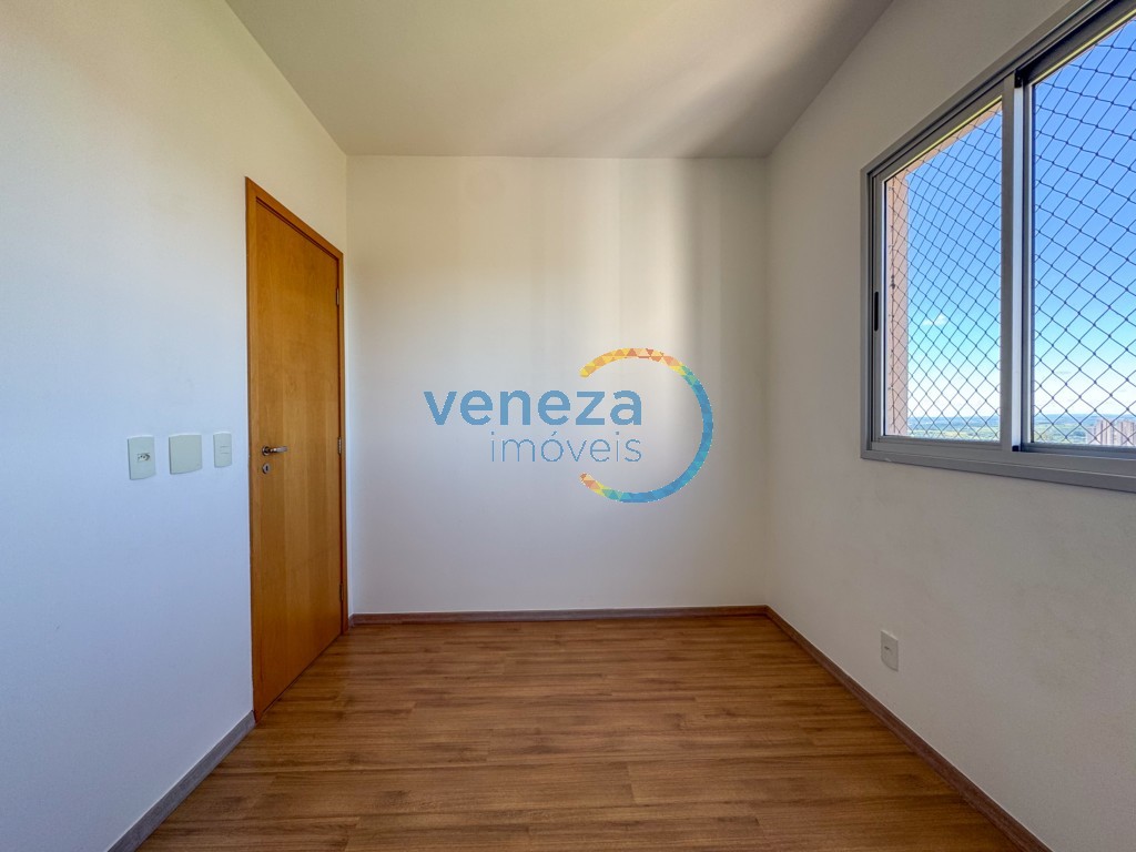 Apartamento para locação no bairro Gleba Palhano de Londrina com 68.89m<sup>2</sup> útil, 3 quartos, 2 vagas de garagem