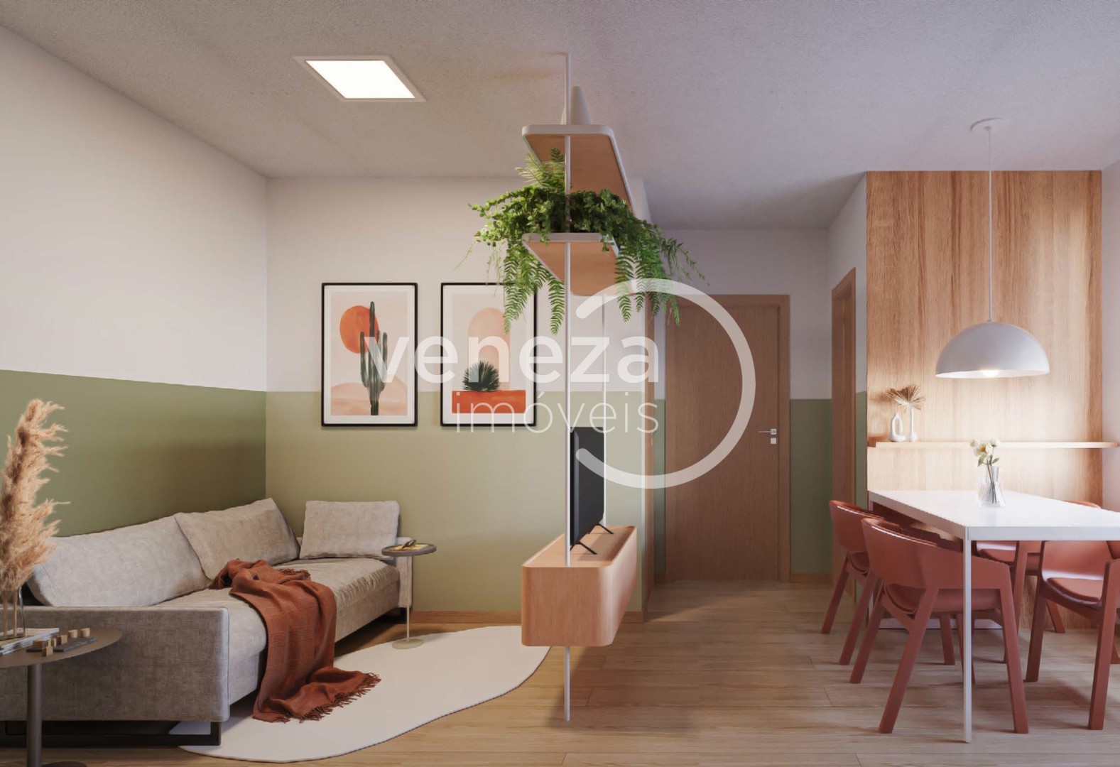 Apartamento para venda no Jardim Maria Celina em Londrina com 35,82m² por R$ 185.000  - Foto 3