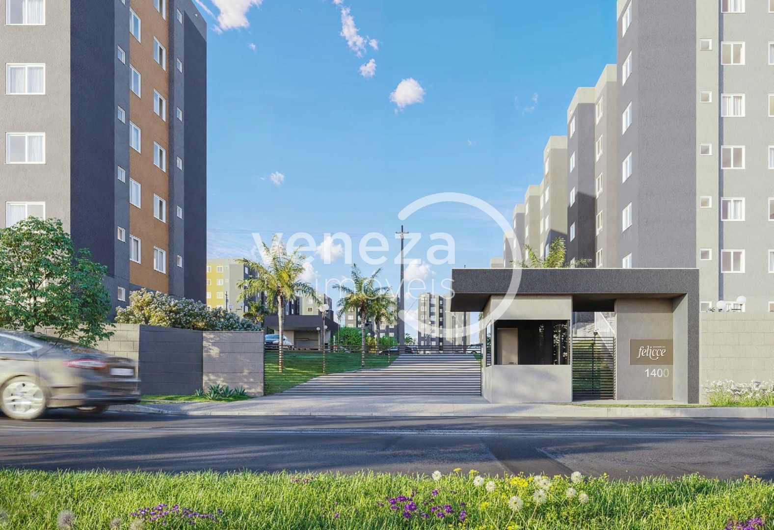 Apartamento para venda no Jardim Maria Celina em Londrina com 35,82m² por R$ 185.000  - Foto 1