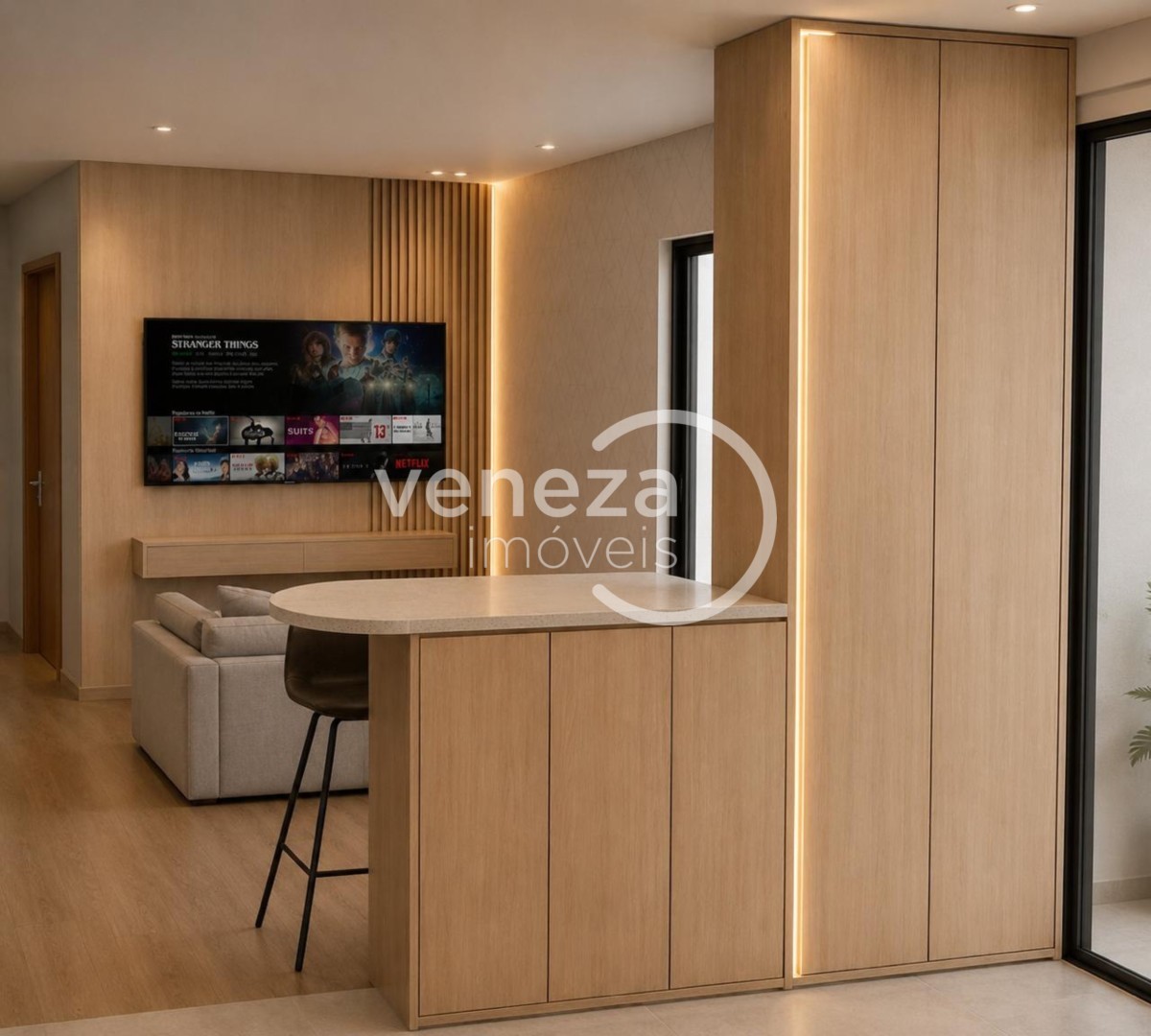 Apartamento para venda no Terra Bonita em Londrina com 90,88m² por R$ 900.000 - Foto 3
