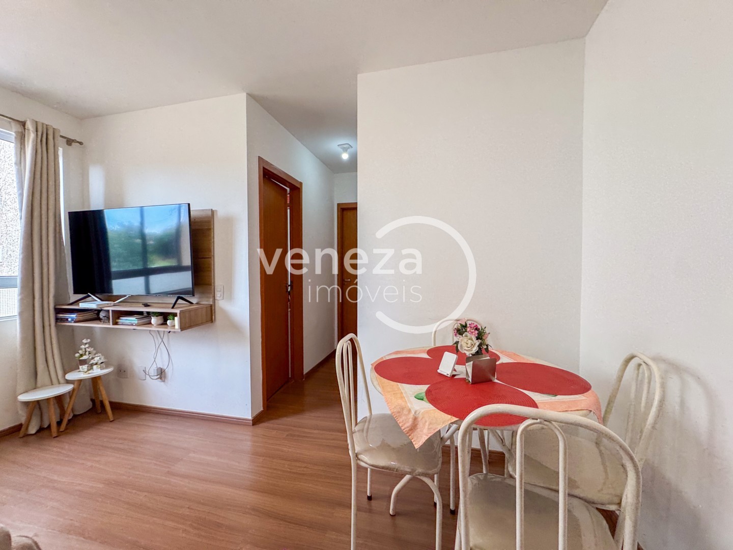 Apartamento para locacao no Jardim Lago Norte em Londrina com 53,53m² por R$ 1.400