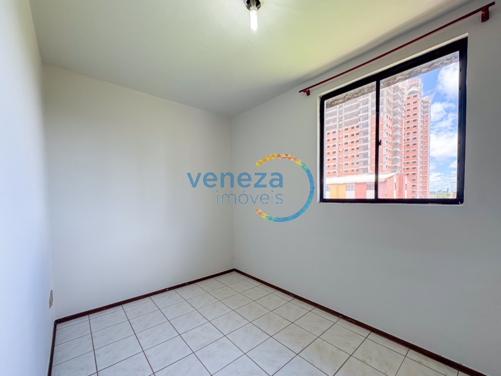 Apartamento para locação no bairro Gleba Palhano de Londrina com 42.96m<sup>2</sup> útil, 2 quartos, 1 vaga de garagem