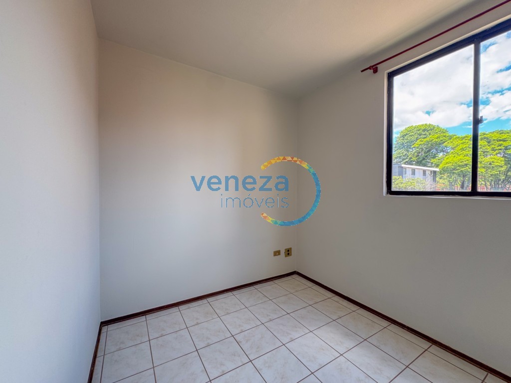 Apartamento para locação no bairro Gleba Palhano de Londrina com 42.96m<sup>2</sup> útil, 2 quartos, 1 vaga de garagem