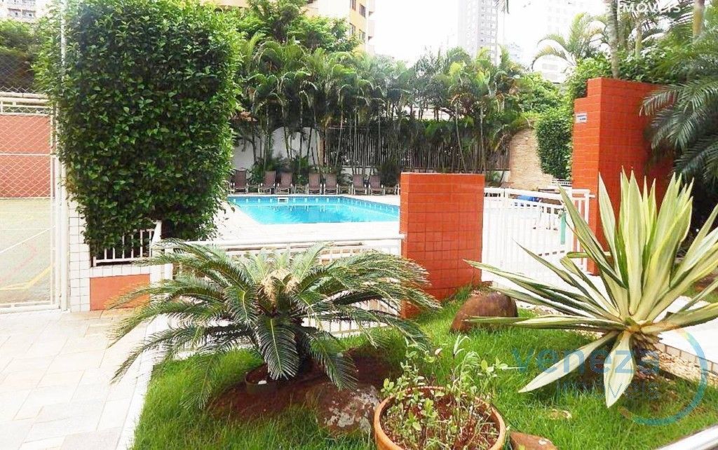 Apartamento à venda no bairro Gleba Palhano de Londrina com 163.69m<sup>2</sup> útil, 3 quartos, 2 vagas de garagem