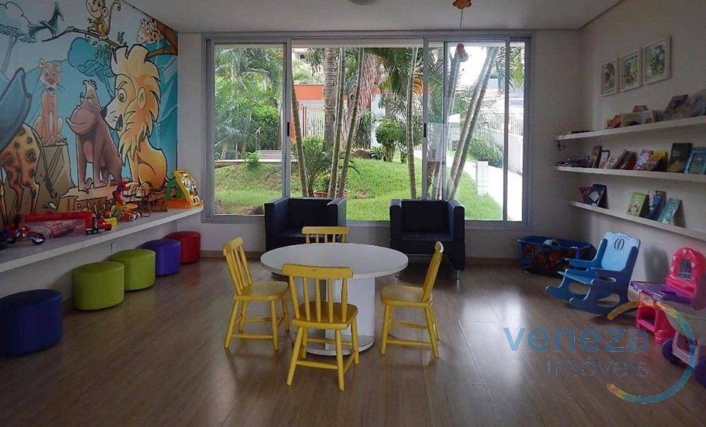 Apartamento à venda no bairro Gleba Palhano de Londrina com 163.69m<sup>2</sup> útil, 3 quartos, 2 vagas de garagem