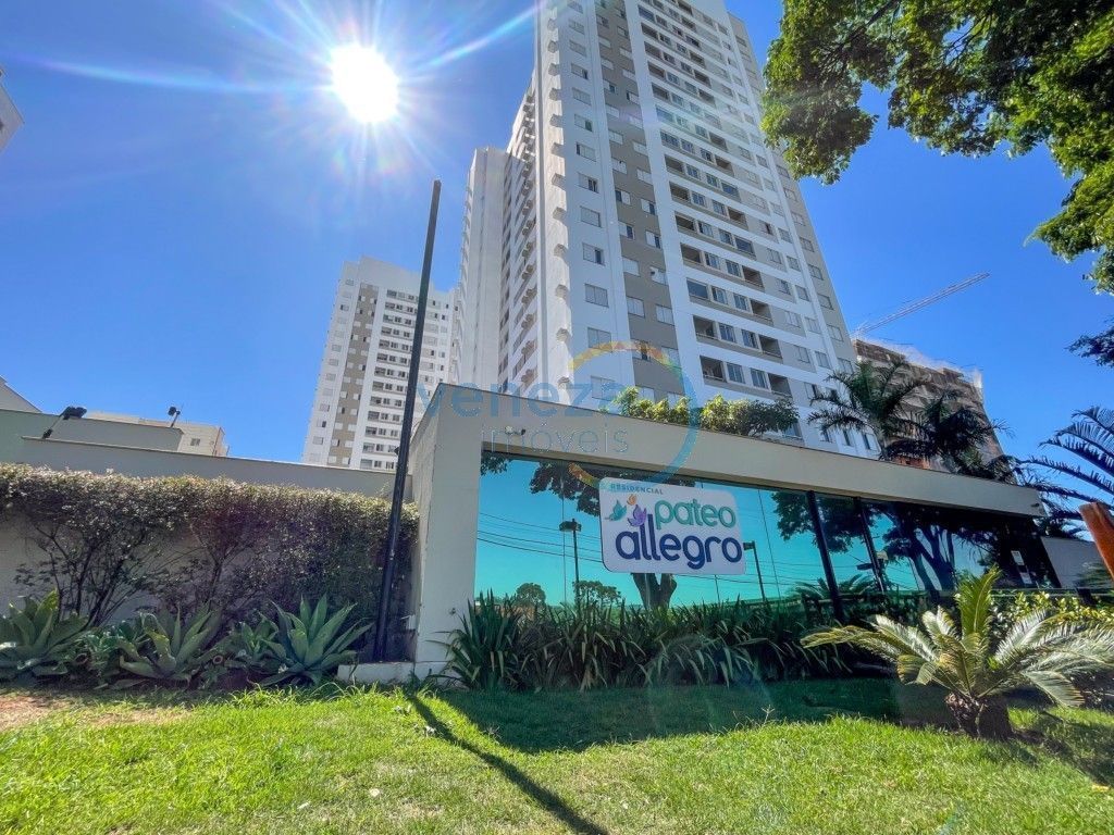 Apartamento para locacao no Terra Bonita em Londrina com 75,17m² por R$ 2.650,00