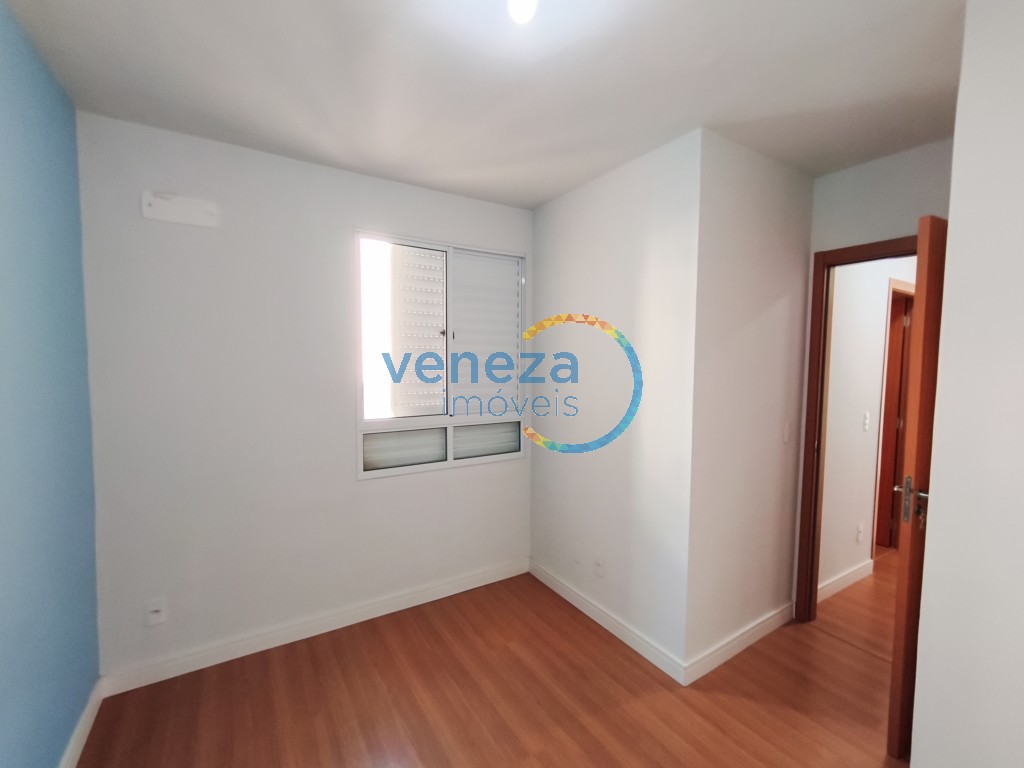 Apartamento para locação no bairro Gleba Palhano de Londrina com 46m<sup>2</sup> útil, 2 quartos, 1 vaga de garagem
