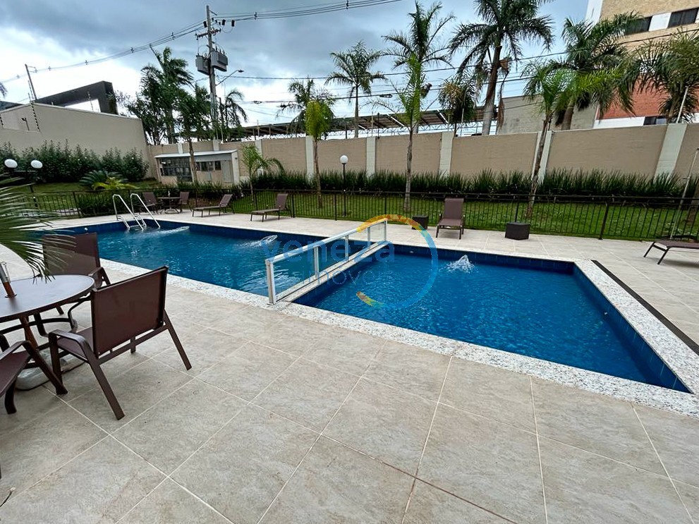 Apartamento para locação no bairro Gleba Palhano de Londrina com 46m<sup>2</sup> útil, 2 quartos, 1 vaga de garagem