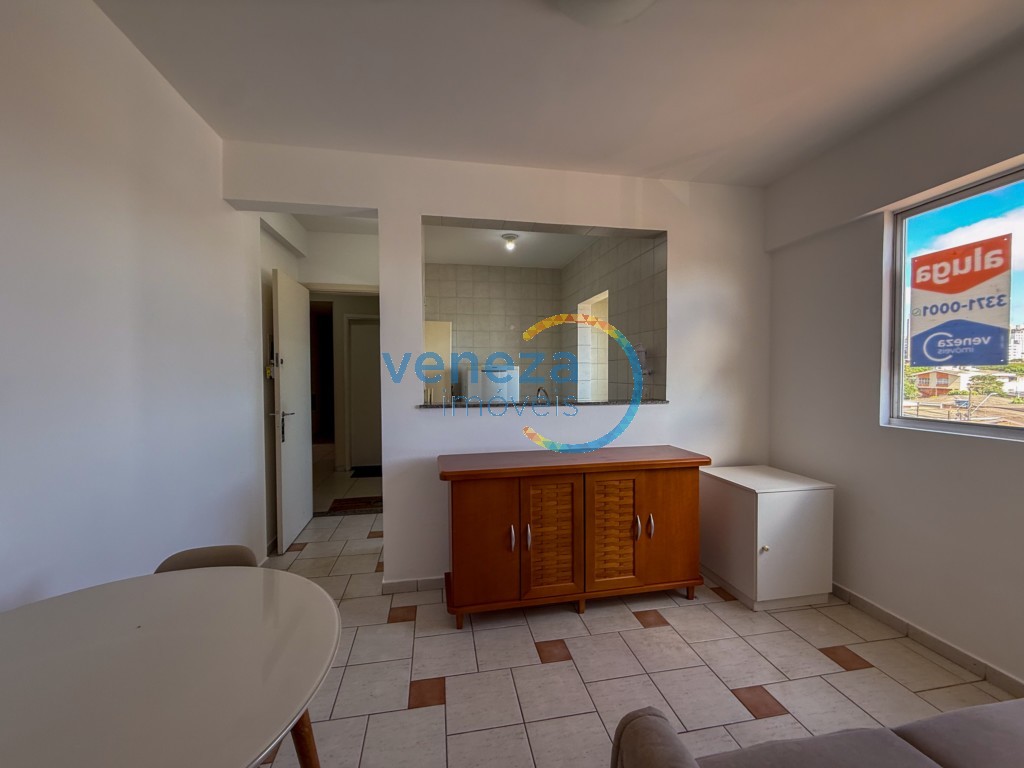 Apartamento para locacao no Centro em Londrina com 83,18m² por R$ 1.250,00