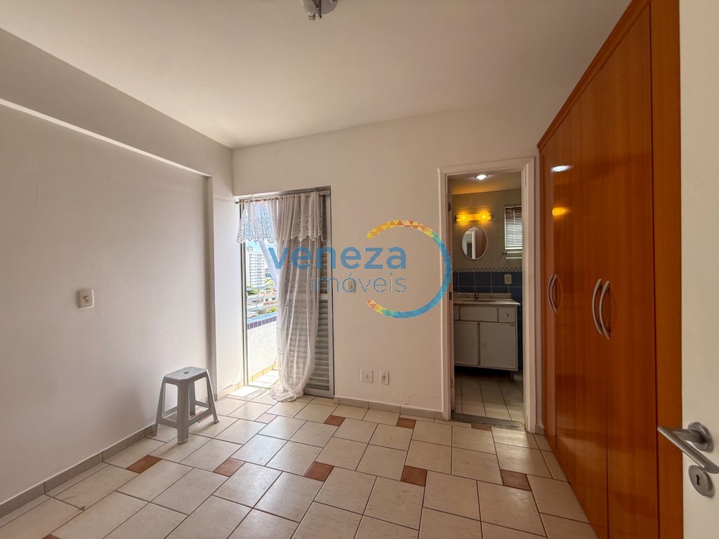 Apartamento para locação no bairro Centro de Londrina com 34.4m<sup>2</sup> útil, 1 quarto, 1 vaga de garagem