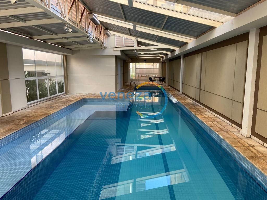 Apartamento à venda no bairro Centro de Londrina com 86.94m<sup>2</sup> útil, 3 quartos, 2 vagas de garagem