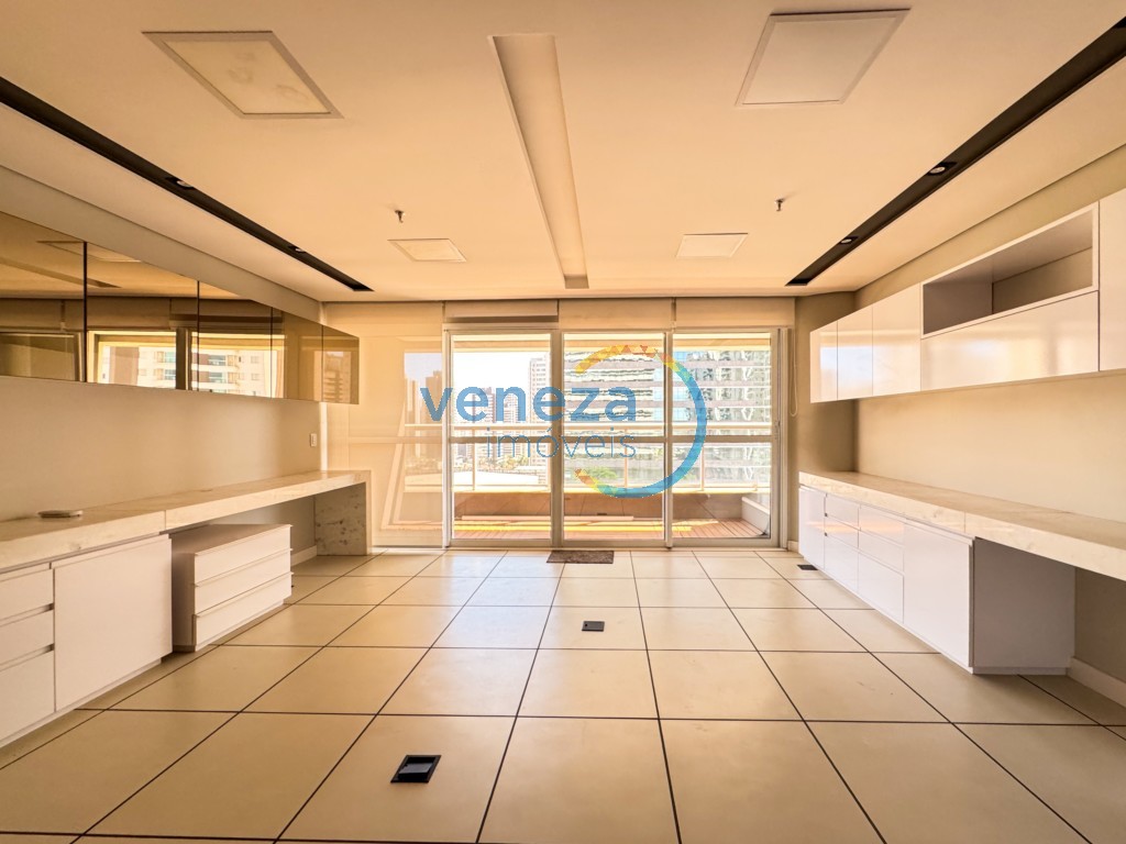 Sala para locação no bairro Gleba Palhano de Londrina com 46.4m<sup>2</sup> útil, 1 vaga de garagem