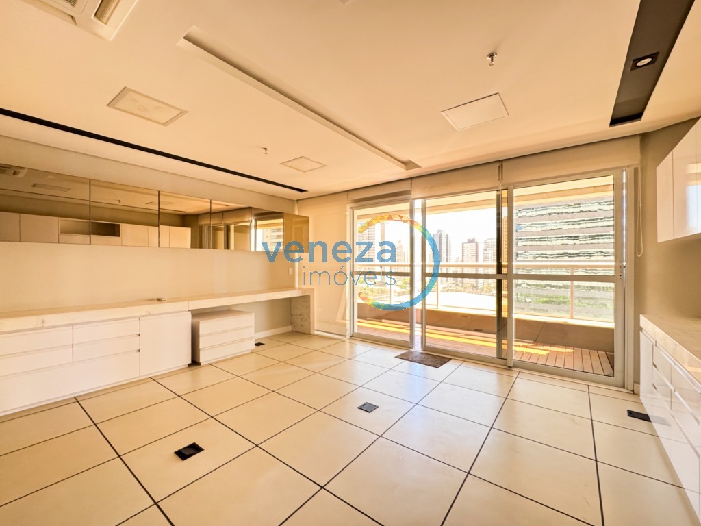 Sala para locação no bairro Gleba Palhano de Londrina com 46.4m<sup>2</sup> útil, 1 vaga de garagem