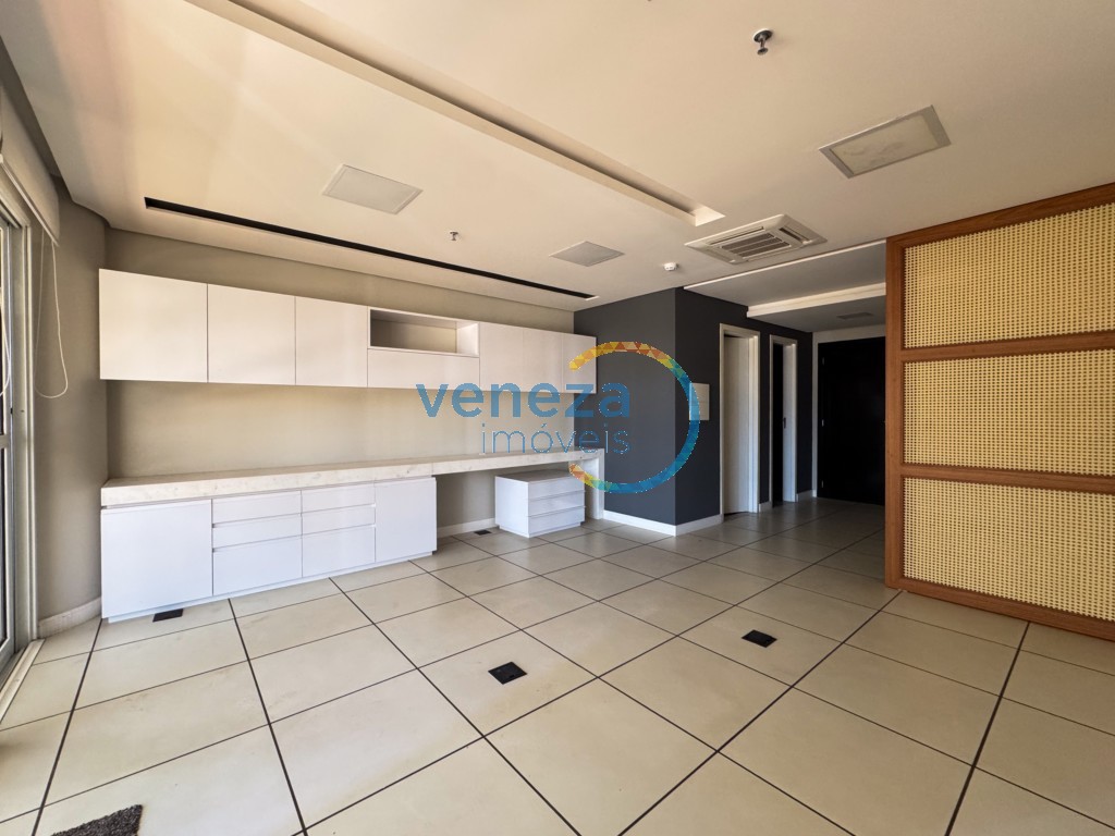 Sala para locação no bairro Gleba Palhano de Londrina com 46.4m<sup>2</sup> útil, 1 vaga de garagem