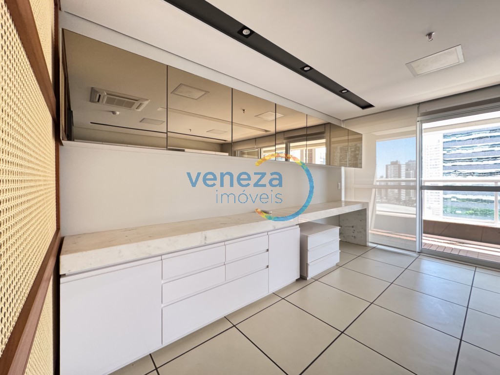 Sala para locação no bairro Gleba Palhano de Londrina com 46.4m<sup>2</sup> útil, 1 vaga de garagem