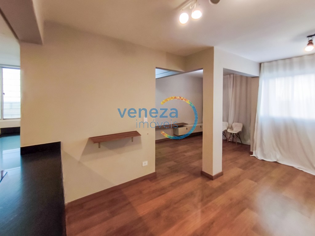 Apartamento para locacao no Centro em Londrina com 111,48m² por R$ 1.900,00
