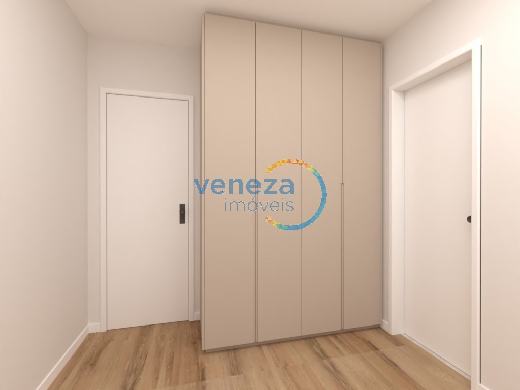 Apartamento à venda no bairro Gleba Palhano de Londrina com 139m<sup>2</sup> útil, 3 quartos, 2 vagas de garagem