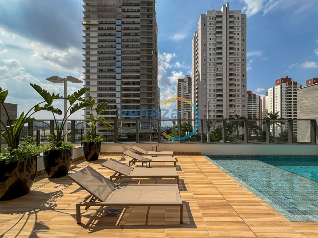 Apartamento à venda no bairro Gleba Palhano de Londrina com 139m<sup>2</sup> útil, 3 quartos, 2 vagas de garagem