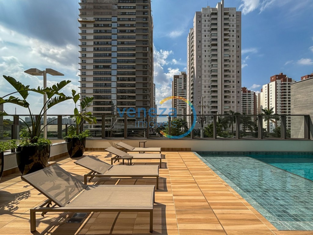 Apartamento à venda no bairro Gleba Palhano de Londrina com 139m<sup>2</sup> útil, 3 quartos, 2 vagas de garagem