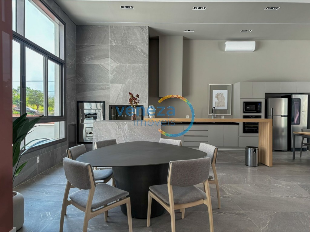 Apartamento à venda no bairro Gleba Palhano de Londrina com 139m<sup>2</sup> útil, 3 quartos, 2 vagas de garagem